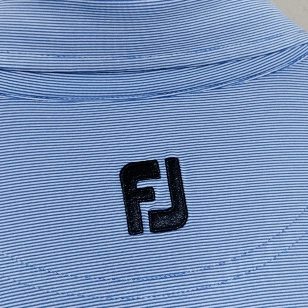 Footjoy Golf Polo The Players Men's XXL Striped Colorblock Performance Stretch - Picture 14 of 16